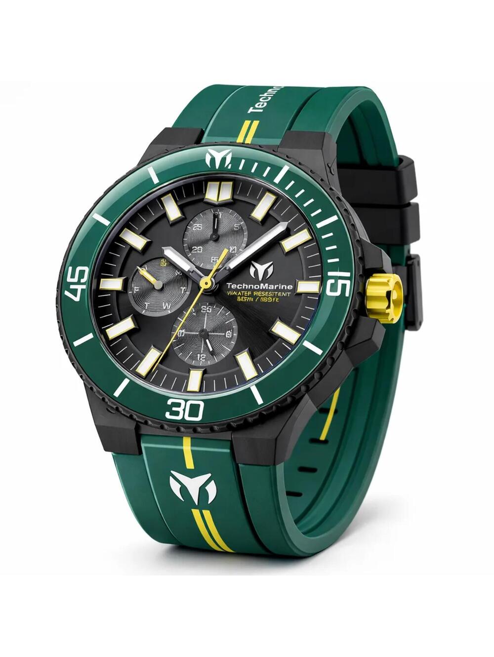 TechnoMarine Racing Legends Men's Watch - 43mm, Green (TM-525034)